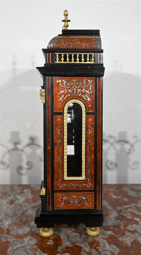 Pendule En Marqueterie Boulle Par L Leroy Cie Xixe