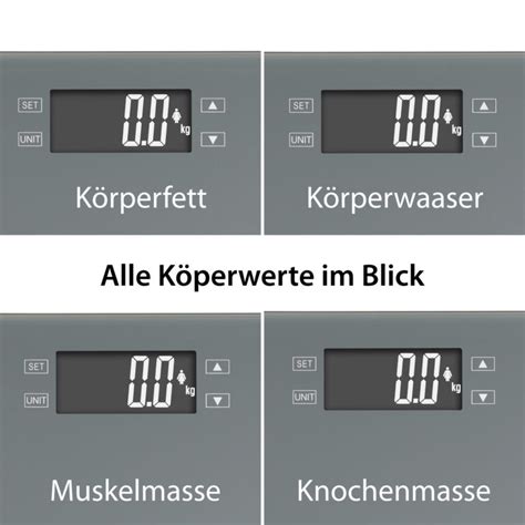 Körperanalysewaage ADE BA1807 Malou ADE HOME