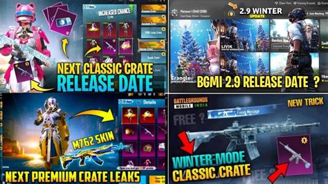 Finally M4 Glacier In Classic 🤯 Next Classic Crate Bgmi 29 Update In