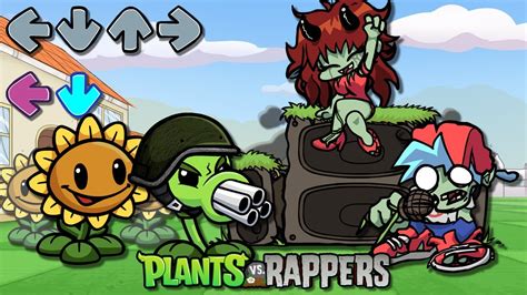 Pghlfilms Meets Plants Vs Zombies In Friday Night Funkin Youtube