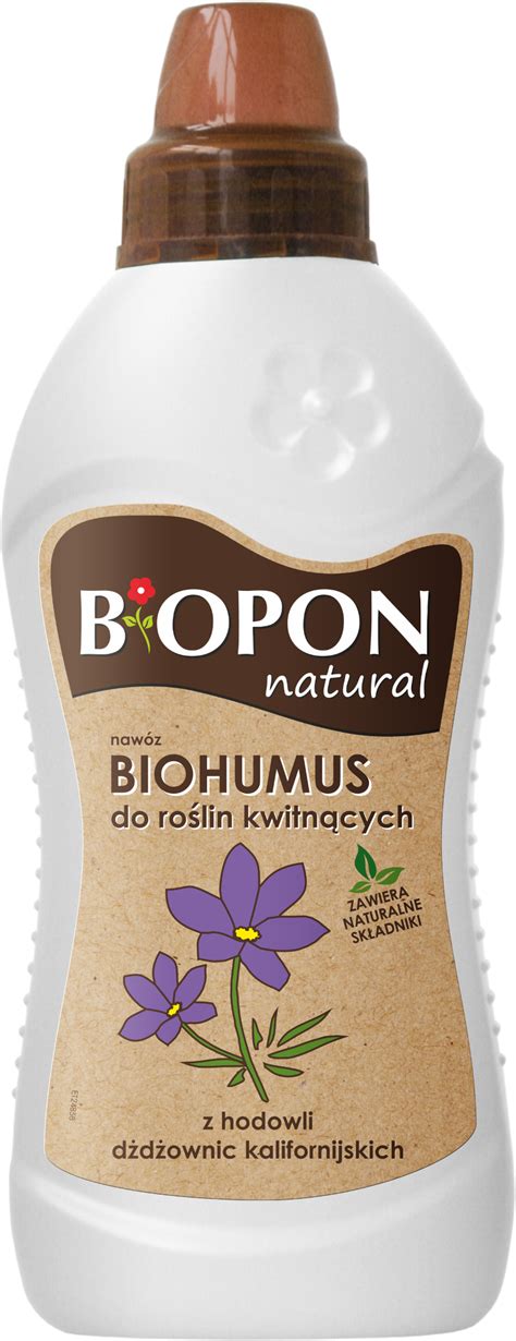 Biohumus nawóz do roślin kwitnących 1L BIOPON Sklep internetowy