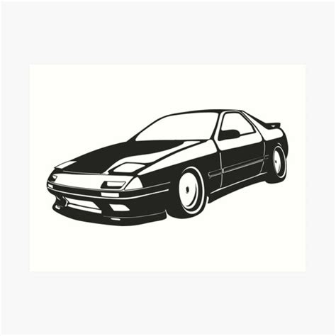 Rx7 Art Prints Redbubble