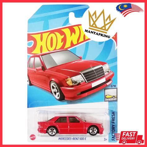 Hot Wheels Mercedes Benz E Factory Fresh Red Hotwheels Mercedes Benz E W