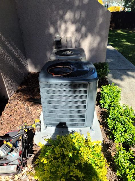 Heat Pump Horizontal Installation In Tampa Momentum Ac Serving Tampa