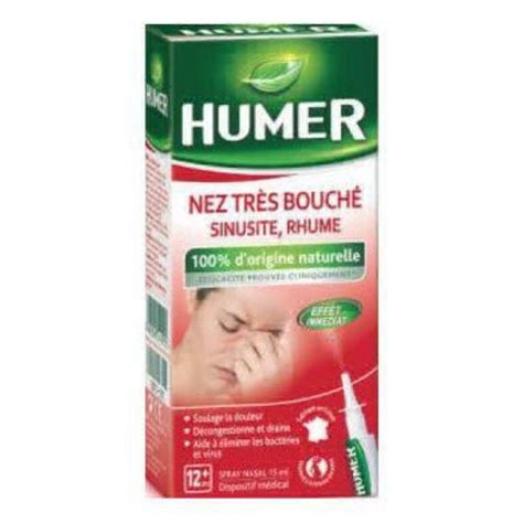 Humer Nez Très Bouché Sinusite 15 ml 3664492000350 Pharmacie de la