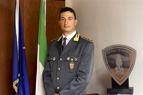 Il Capitano Ivan Cesare Nuovo Comandante Della Guardia Di Finanza Di