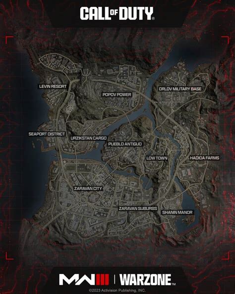 Todos Los Puntos De Interés Del Nuevo Mapa De Urzikistán De Warzone Mw3 Dexerto