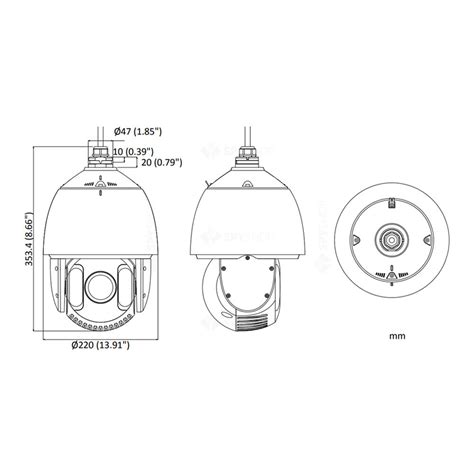 Camera Supraveghere Rotativa Ip Ptz Speed Dome Hikvision Ultra Low