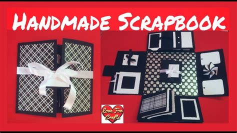 Handmade Scrapbook DIY Scrapbook Recreation YouTube