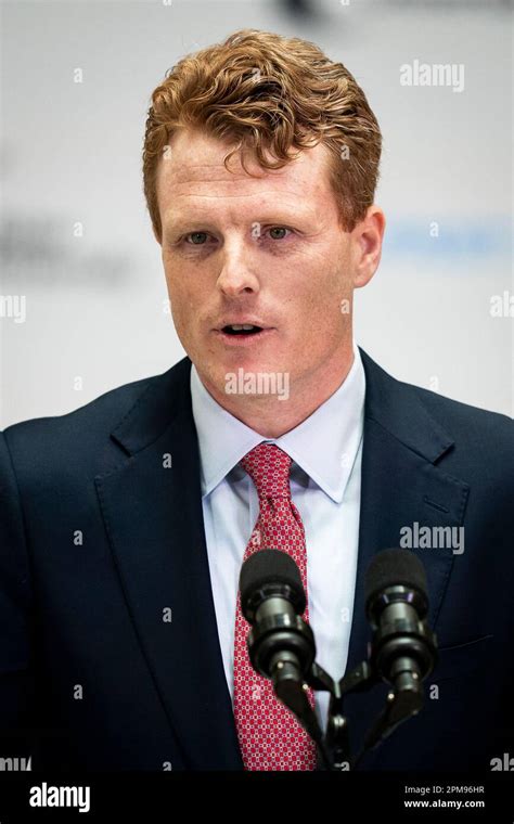 US Special Envoy for Northern Ireland, Joe Kennedy, speaks at Ulster ...