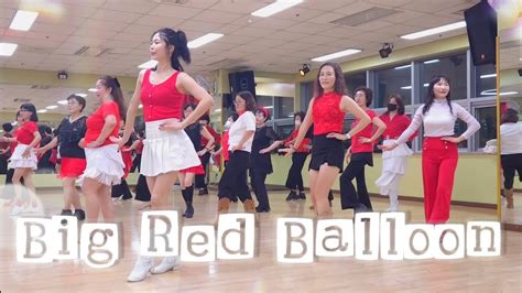 Big Red Balloon Linedance Improver Demo 초중급라인댄스 KSLDA 교육위원 이희선