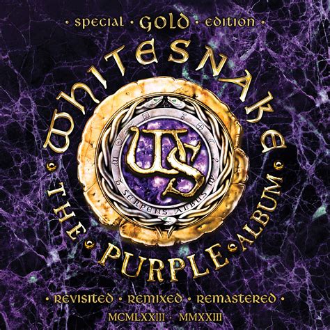 Whitesnake The Purple Album Limited Edition Gold Vinyl 2 Lps Jpc