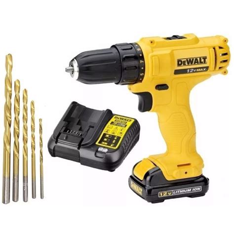 Furadeira Parafusadeira 3 8 À Bateria 12v Dewalt Dcd700lc1