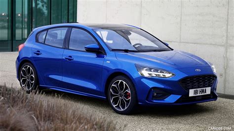 2019 Ford Focus Hatchback St Line Euro Spec Front Three Quarter