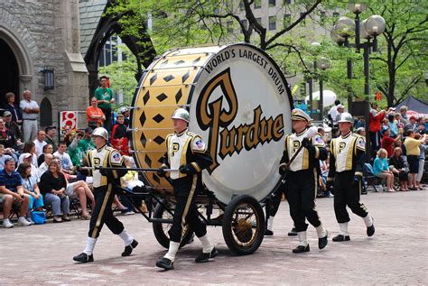 Purdues Worlds Largest Drum Indianapolis 500 Festival Pa Flickr