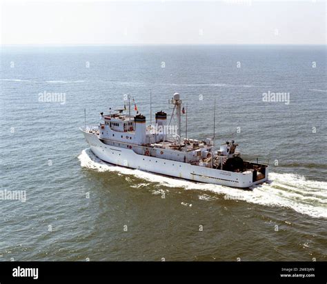 An Aerial Port Quarter View Of The Stalwart Class Ocean Surveillance