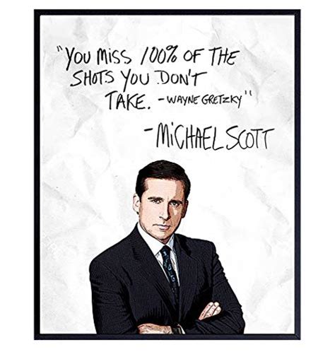 Wayne Gretzky Michael Scott Quote : The office Michael Scott Wayne ...