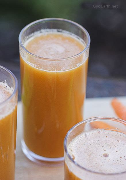 Immune Boosting Carrot And Ginger Juice To Blast Away Nasties Kind Earth