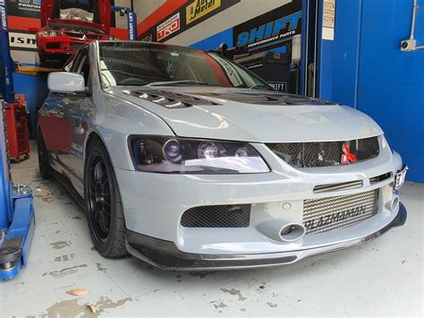 Carspeed Mitsubishi Evo 9 Ix Ralliart Style Carbon Lip