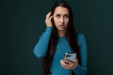 Premium Photo Woman Holding Cell Phone In Hand