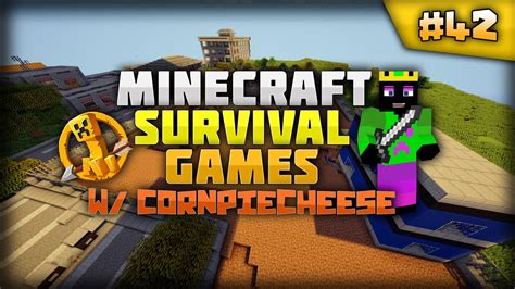 Minecraft Survival Games MCSG Ep 42 Strafing And Bow Shots YouTube