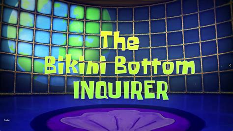 The Bikini Bottom Inquirer Encyclopedia Spongebobia Fandom