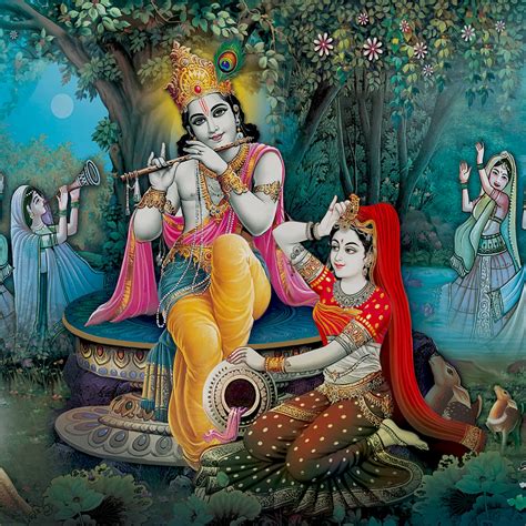 Radha Krishna Poster Hi-res Stock Photography And Images, 56% OFF