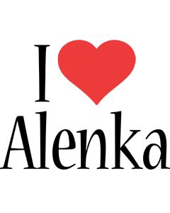 Alenka Logo | Name Logo Generator - I Love, Love Heart, Boots, Friday ...