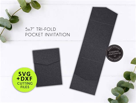 Pocket Invitations Template at James Lowery blog