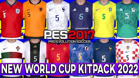 Pes New World Cup Kitpack Youtube