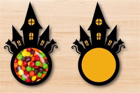 Halloween Candy Dome Svg Bundle SVG for Sweet Delights Trick - Etsy