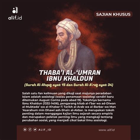 Ayat Ayat Sosiologis Dalam Al Quran Thabai Al Umran Ibnu