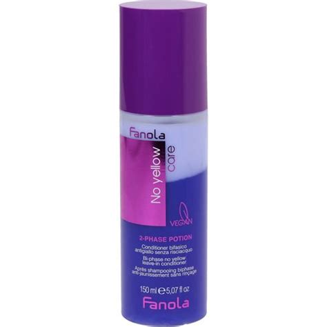 Fanola No Yellow 2 Phase Potion Spray 150 Ml Labelhair Onlineshop