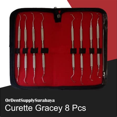 Jual Gracey Curette Set Instrumen Scaler Manual Shopee Indonesia