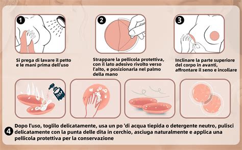 Tacilin Packs Copricapezzoli Silicone Copri Capezzoli Riutilizzabile