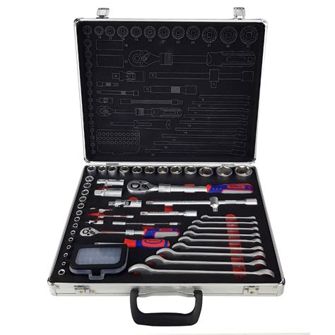 Coffret d outils Kraft Müller KM CRV 80 Douilles Clés à cliquet