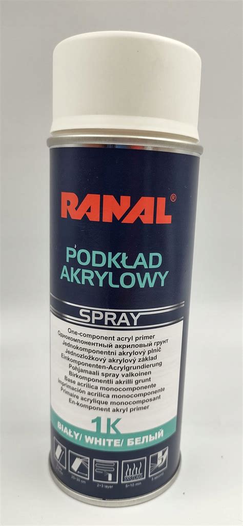 Ranal Podk Ad Akrylowy K Spray Ml Bia Y Za Z Z