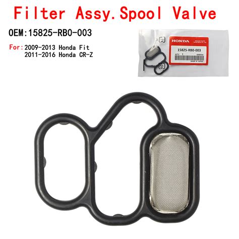 Car Engine Vtec Solenoid Gasket Variable Timing Solenoid Vae Filter