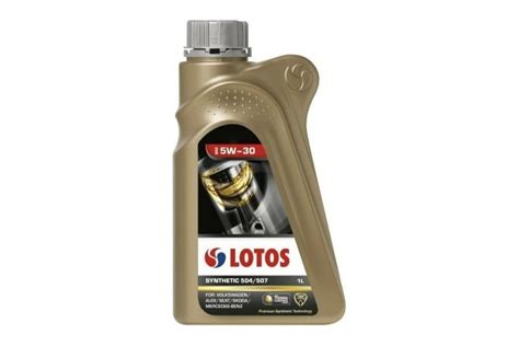 Моторное масло SYNTHETIC (1 л; 5W-30; 504/507) LOTOS WF-K104E10-0H0 ...