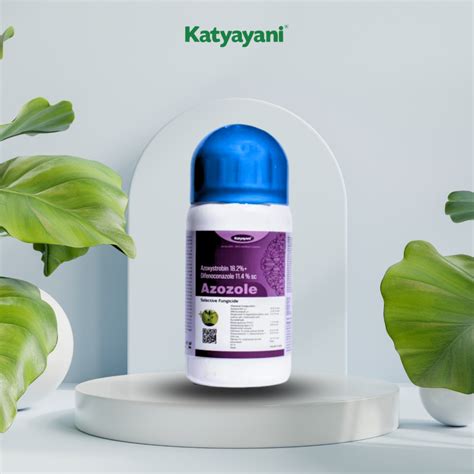 Azoxystrobin 18 2 Difenoconazole 11 4 SC AZOZOLE Katyayani