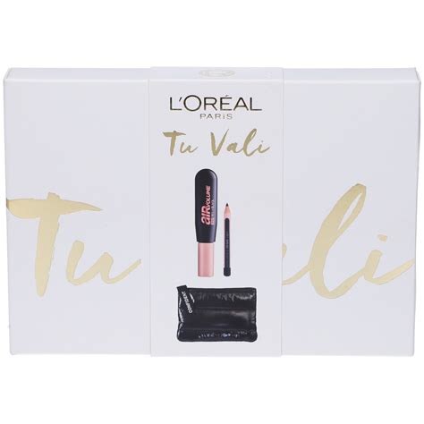 LOréal Set Mascara Air Volume 30h Mega Matita con Pochette in