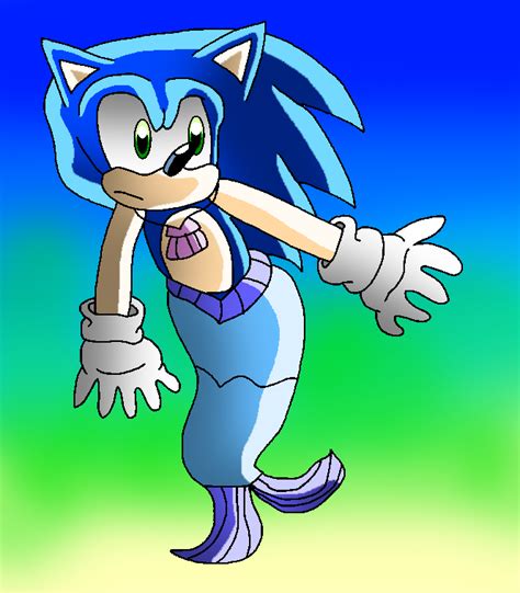 Sonic The Merhog By Papiocutie On Deviantart