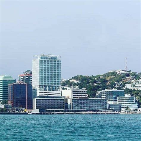 Port Moresby Skyline Down Town August 2019 Port Moresby Papua New