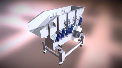 Natural Frequency Trough Conveyor Screen D Model By Aviteq