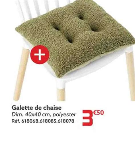 Promo Galette De Chaise Chez GiFi ICatalogue Fr