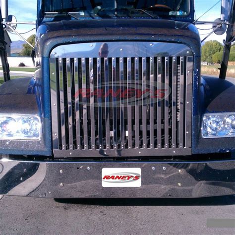 Freightliner Fld 112 Grill Vertical Bars Stainless Steel Raney S Truck Parts