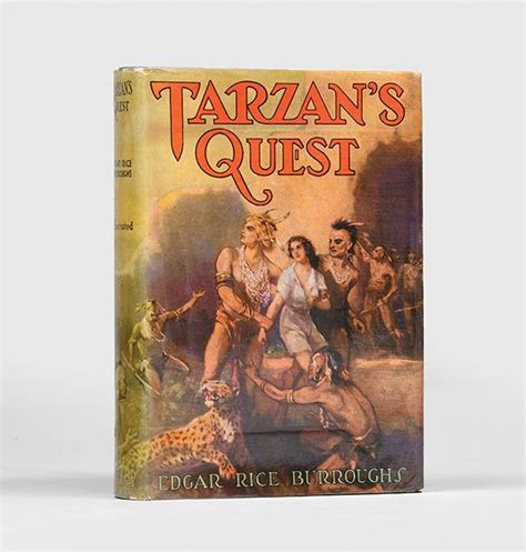 Tarzan S Quest By BURROUGHS Edgar Rice Peter Harrington ABA ILAB