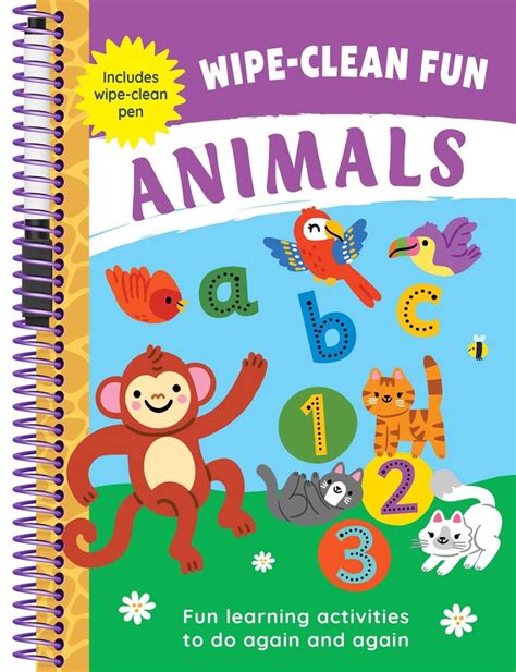 Wipe Clean Fun Animals Book By Igloobooks Official Publisher Page