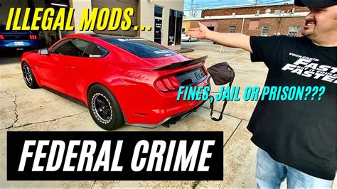 Government Says Modding Your Car Is Now A Federal Crime But This Is