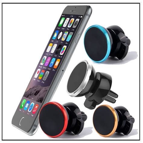 Universal 360 Rotating Magnetic Car Air Vent Mount Phone Holder Stand